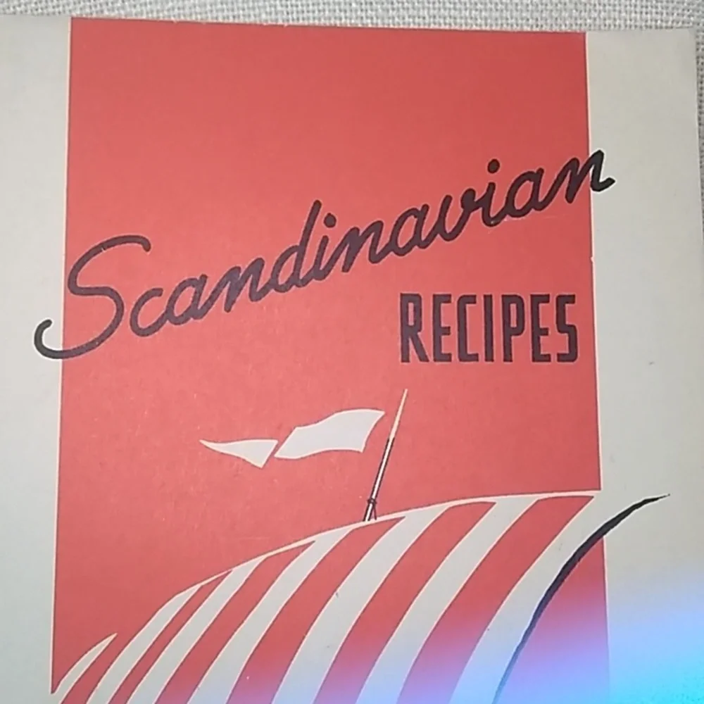 FINAL MARKDOWN Scandinavian Recipes (24th Printing 1970)
